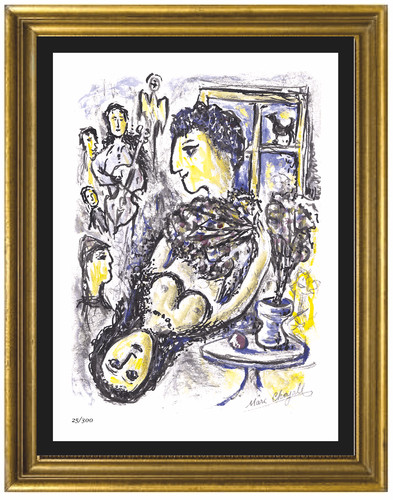 Marc chagall happiness - marc,