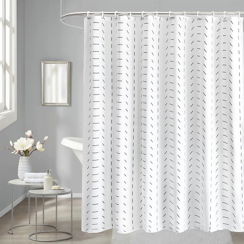 Polyester shower curtain heavy - polyester,