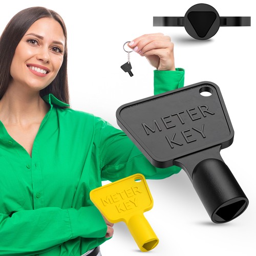 Meter box key triangle utility - meter,