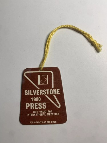 1980 silverstone ticket hang - silverstone,