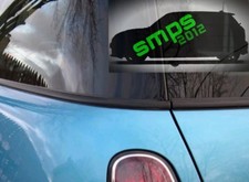 Mini JCW 1st Gen Premium Beltline Dechrome Kit blackout Belt Line 2001 - 2006