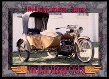 Champs 1992 American Vintage Cycles - 1918 Harley-Davidson - Sidecar No. 154