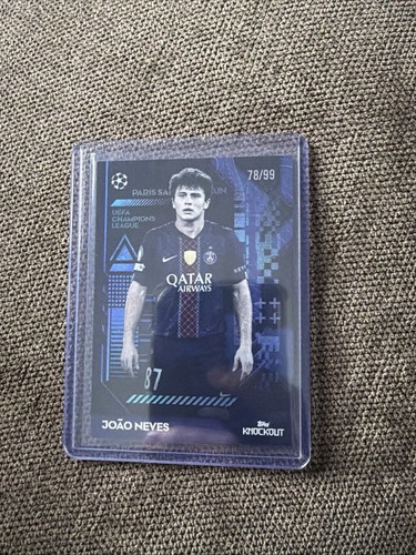 Topps knockout psg joao - knockout, 25/26