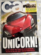 Car magazine June 2025 Unicorn! Alfa Romeo 33 Stradale: Blue-sky masterpiece