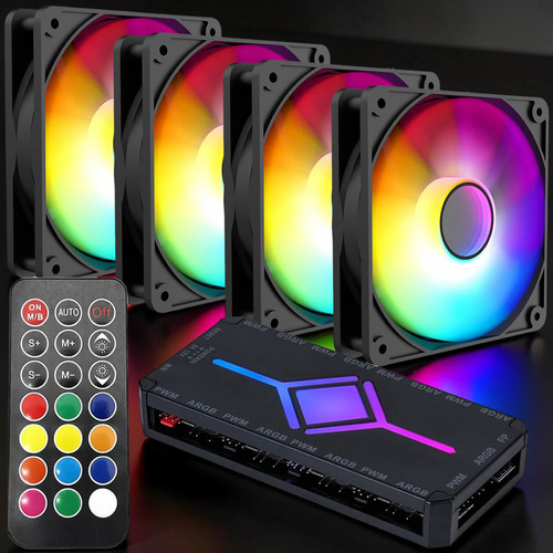 Case cooling fan and - 2-9,