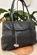 Radley London    large handbag /shoulder / work Bag black leather/ vgc