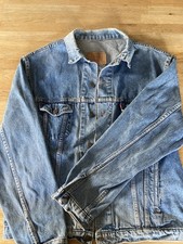 levi’s denim trucker jacket REAL VINTAGE 50 years old size L