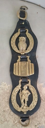 Vintage horse brasses - vintage,