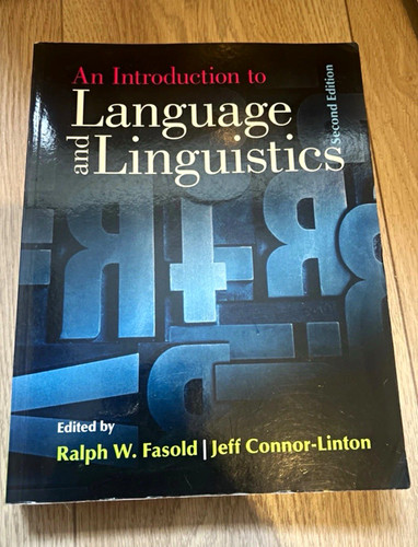 Introduction language - to,