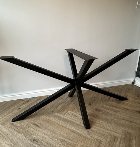 Spider cross dining table legs - dining,
