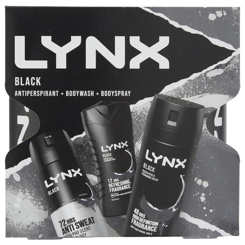 Lynx black trio gift set - gift,