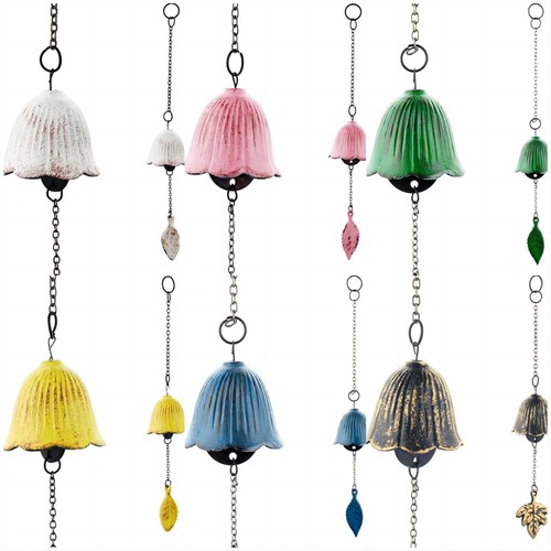Cast iron wind chime - wind, metal