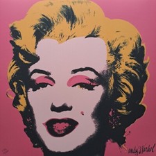 1980s Andy Warhol Signed Limited Edition Lithograph - Marilyn Monroe
