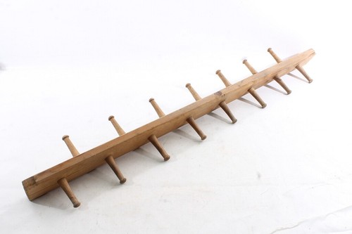 Old wardrobe clothes hooks - wardrobe,