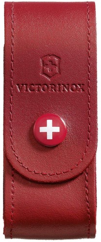 Victorinox red leather belt - victorinox,