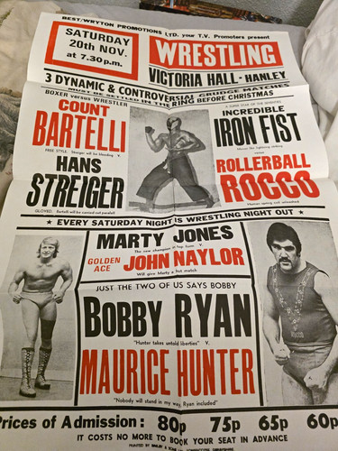 Large original wrestling - original,
