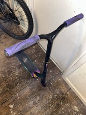 Invert Fs2 Rainbow Chrome Freestyle Stunt Scooter Pre Owned