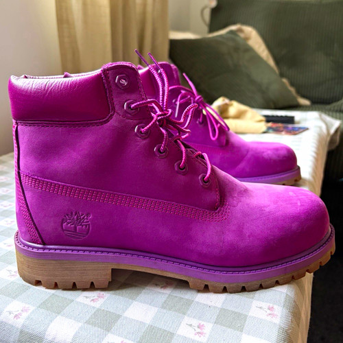 Timberland purple leather - timberland,