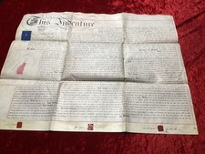 Victorian Vellum Indenture