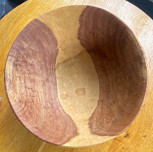 Olive wood bowl