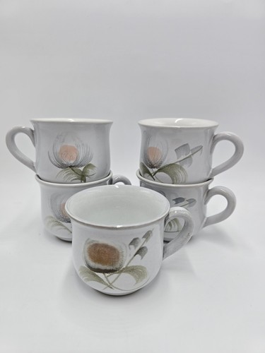 Denby whisper teacups - denby, x5