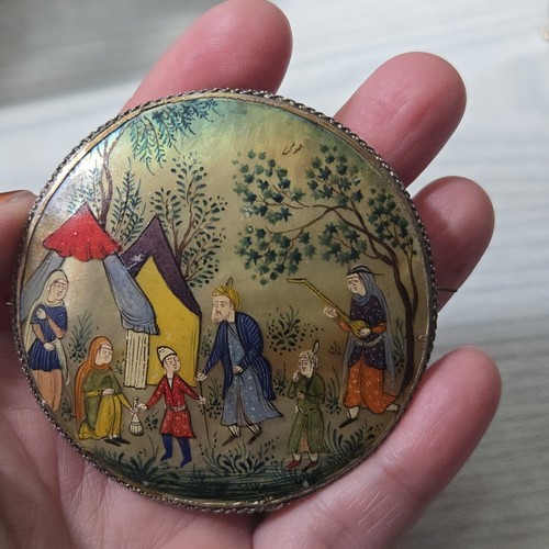 Persian painting oil - painting, of