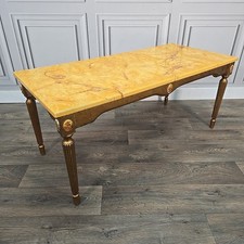 Marble effect coffee table - marble,