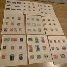 Old Stamp Collection - some unused lot 24