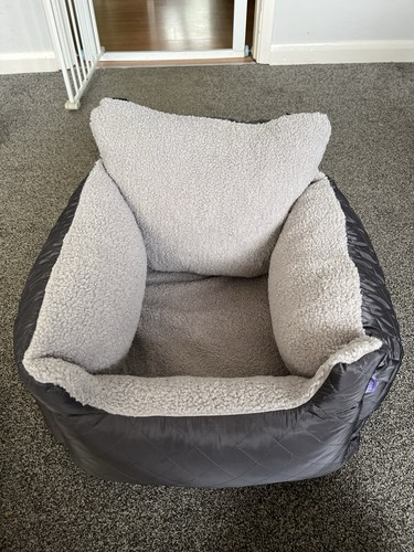 Lasure quilted dog - dog, car