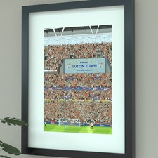 Luton Town Championship Play-off Final 2023 Wembley Poster / Print