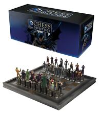 Eaglemoss DC Comic Collection SET 1 Chessboard and full 32 set pieces (ex demo)
