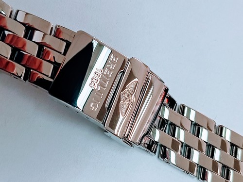 Breitling steel pilot bracelet - breitling,