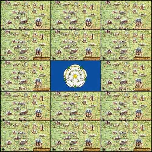Postcard yorkshire towns - postcard, /