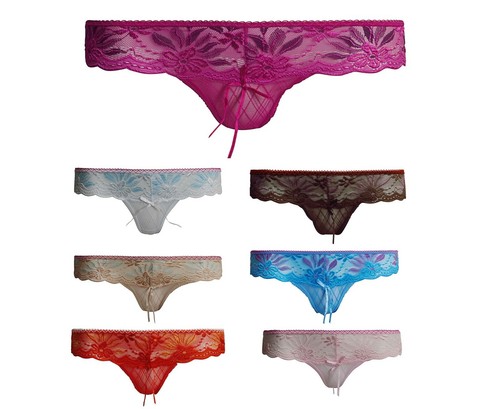 Womens lace thongs - lace,