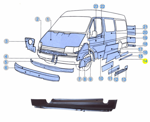 Ford transit mk4 front - ford,