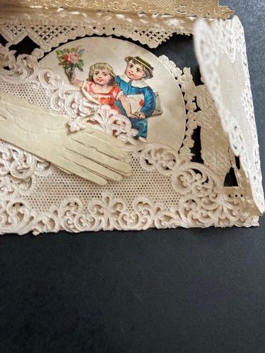 Small victorian valentine - victorian,