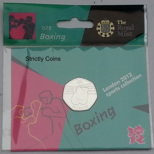 Royal mint 2012 olympic - 2012, 50p