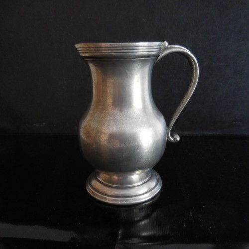 Pewter pitcher from - from, manor
