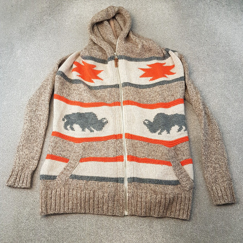 Superdry cardigan small brown - superdry,
