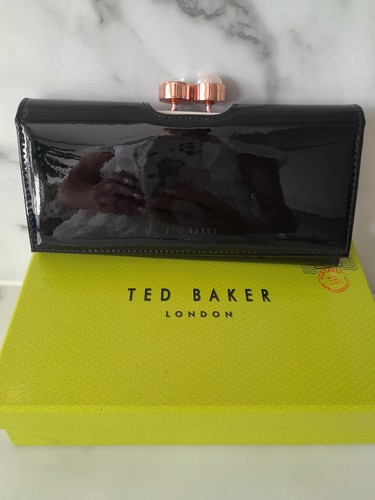 Ted baker black patent purse - ted,