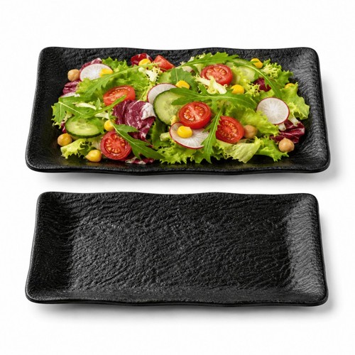 21cm black melamine - 32, x