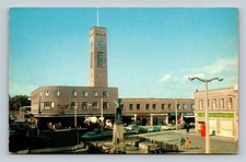 Vintage Postcard The Town