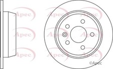 2 X REAR AXLE BRAKE DISCS SET