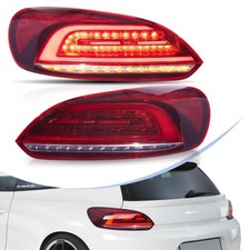 VLAND LED TailLights For VW VOLKSWAGEN SCIROCCO 2009-2014 W/Sequential Animation