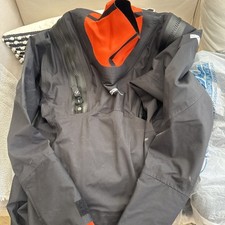 Gul Mens Code Zero Stretch U-Zip Drysuit - Black Small