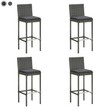 2/4 pcs Garden Bar Stools with
