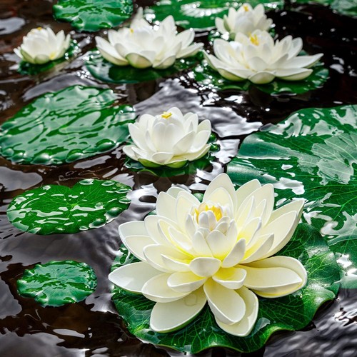 Artificial lily pads - 9x,