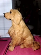 Vntg Handmade Real Fur 8 inch