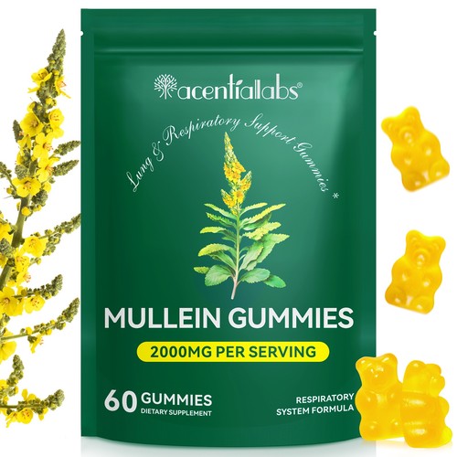 Mullein leaf extract - extract, gummies