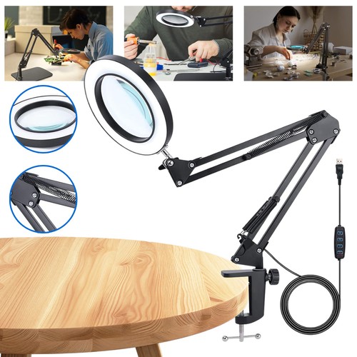 Magnifying glass with light - magnifying,
